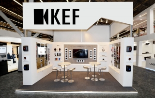 KEF Messestand